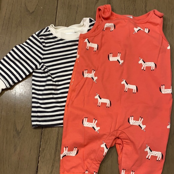 Hanna Andersson Other - NWOT - HANNA ANDERSSON Unicorn Overall Set